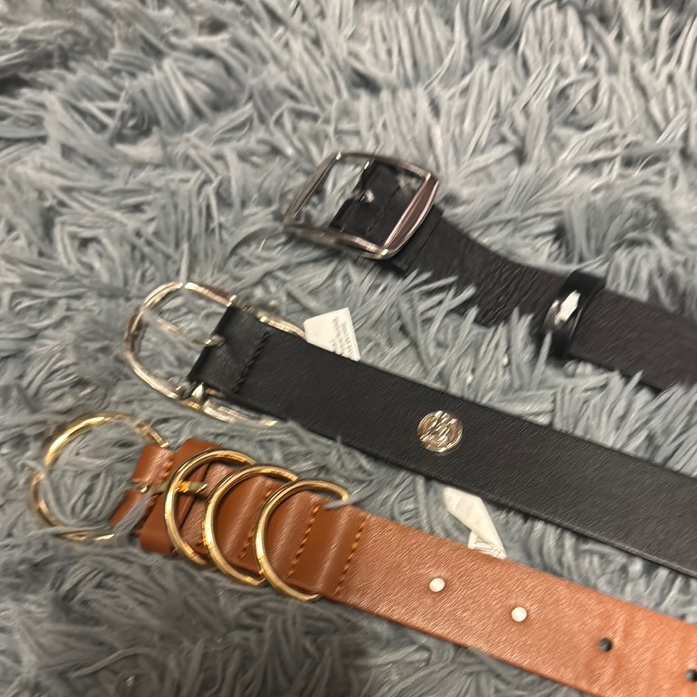 Stylish Black and Brown Women's Belts